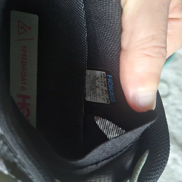 Hoka speedgoat 6 Women's 10 Like New - Picture 5 of 5